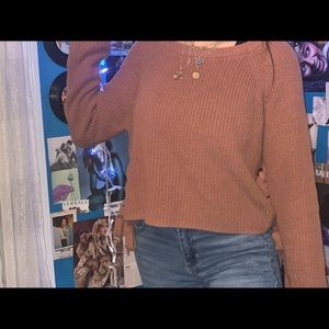 Tan/Orange Sweater